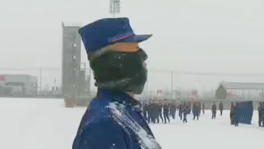 新訓消防員的隊列你們能打幾分？我不是一個人在戰斗！